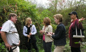 (left to right) Tom Campbell, LDAF, Jan Rice, Vicki Nagin, Carol Spears and Rosina Philippe.